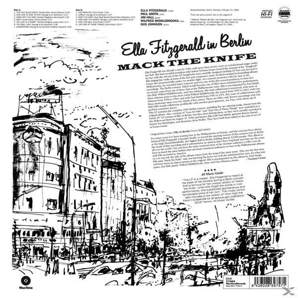 Ella Fitzgerald - MACK THE KNIFE-ELLA IN BERLIN  - (Vinyl)