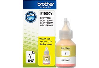 BROTHER BT5000Y 5000 Sayfa Sarı Tanklı Sistem Mürekkebi