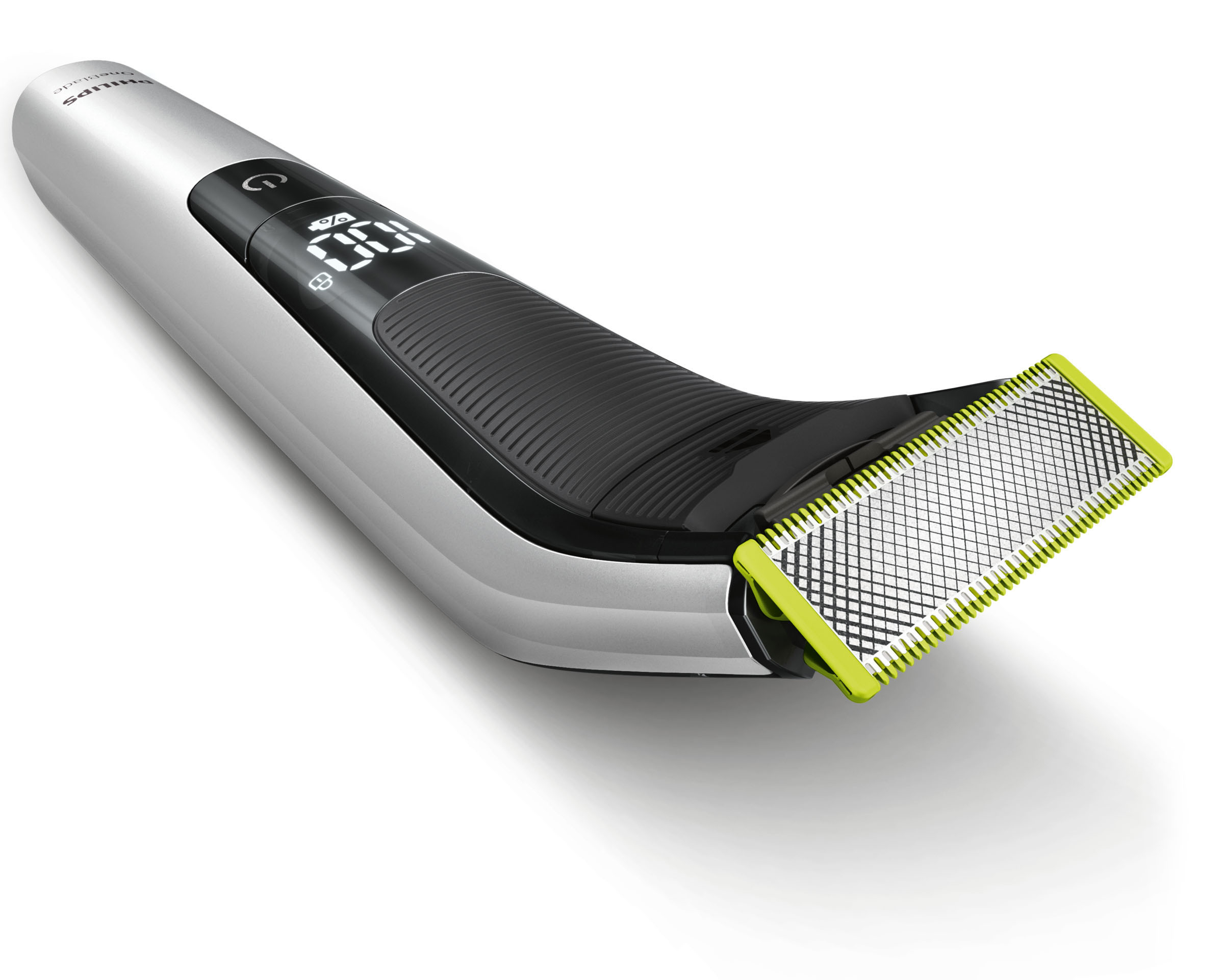 PHILIPS OneBlade Pro Face + Body QP6620/20, schwarz-silber Barttrimmer