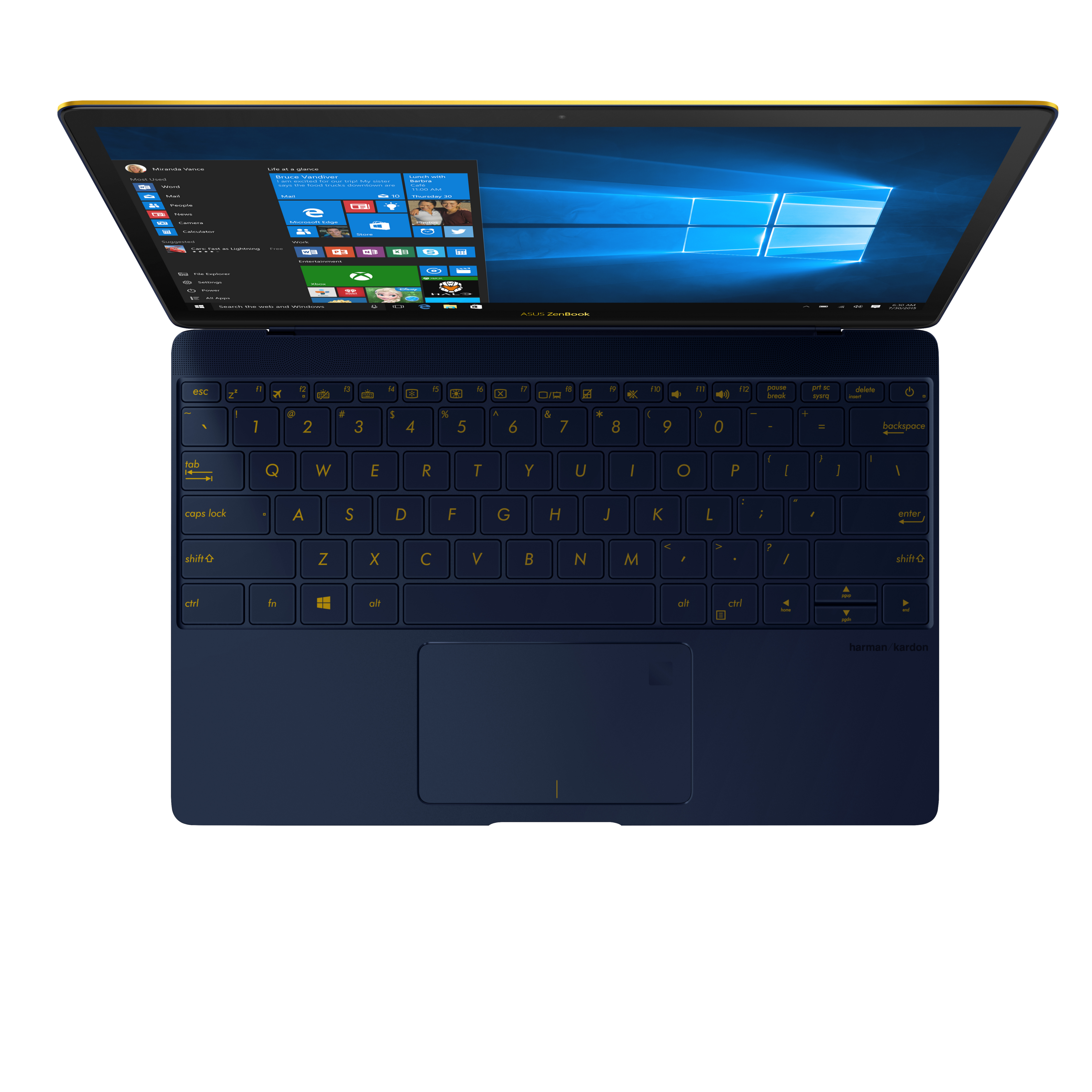 ASUS Zenbook 3 UX390UA-GS039T, blau (90NB0CZ1-M03480) - (Ausstellungsstück) Notebook, 12,5 Zoll, Full-HD, Intel® Core™ i7-7500U Prozessor
(4M Cache, bis zu 3.50 GHz ), 8 GB, 512 GB SSD