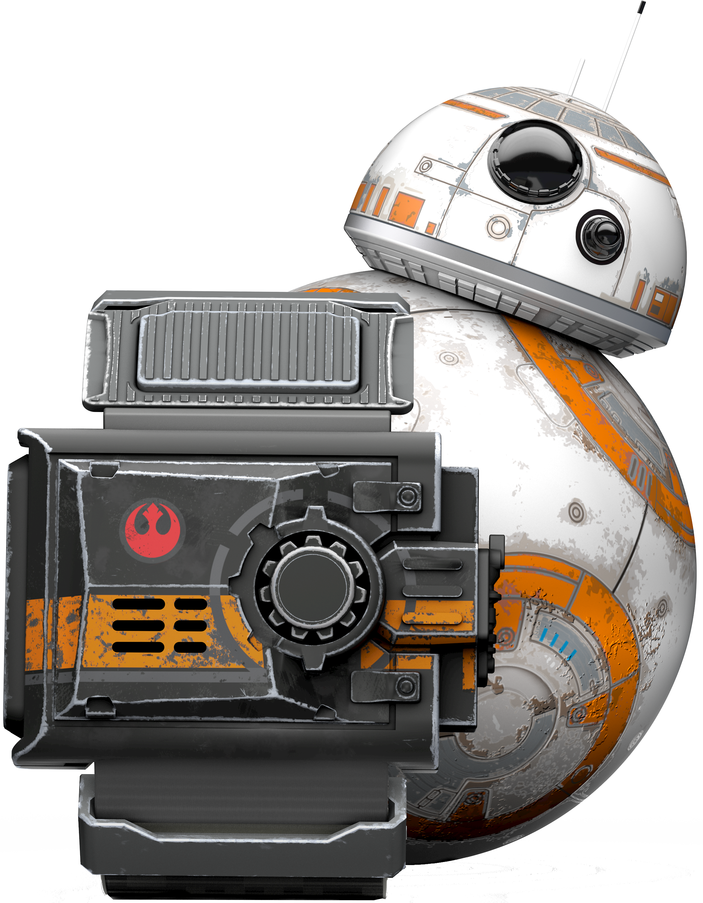 SPHERO SPHERO BB-8 Special Edition Bundle Battleworn Droid, Weiß/Orange/Schwarz 
