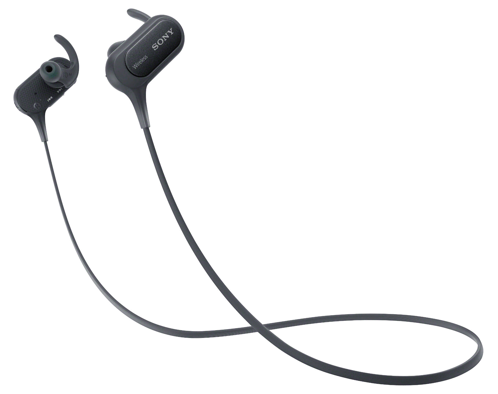 SONY Sport-Wireless-Kopfhörer MDR-XB50BS In-Ear, Spritzwassergeschützt, EXTRA BASS™, Bluetooth