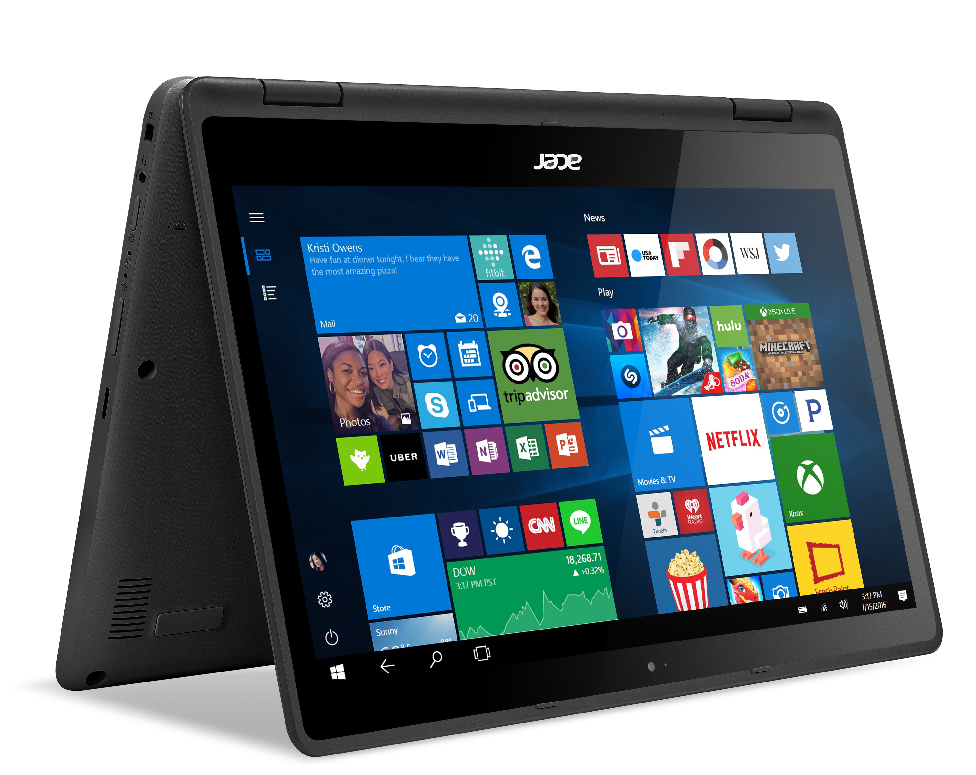 ACER Spin 5 (SP513-51-51D9) - 13,3 Zoll - Intel® Core™ i5 i5-7200U - 8 GB - 256 GB - Intel® HD 620 - Windows 10 Home (64 Bit)