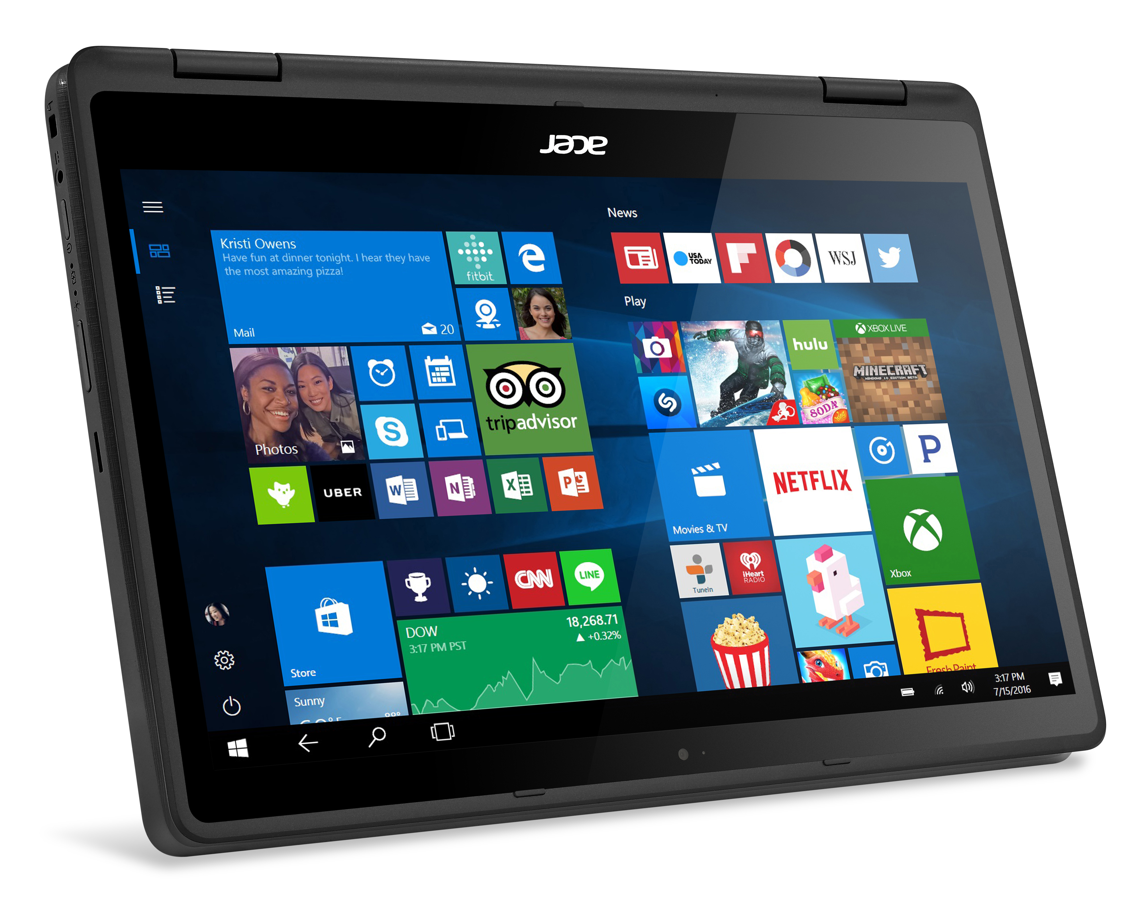 ACER Spin 5 (SP513-51-51D9) - 13,3 Zoll - Intel® Core™ i5 i5-7200U - 8 GB - 256 GB - Intel® HD 620 - Windows 10 Home (64 Bit)