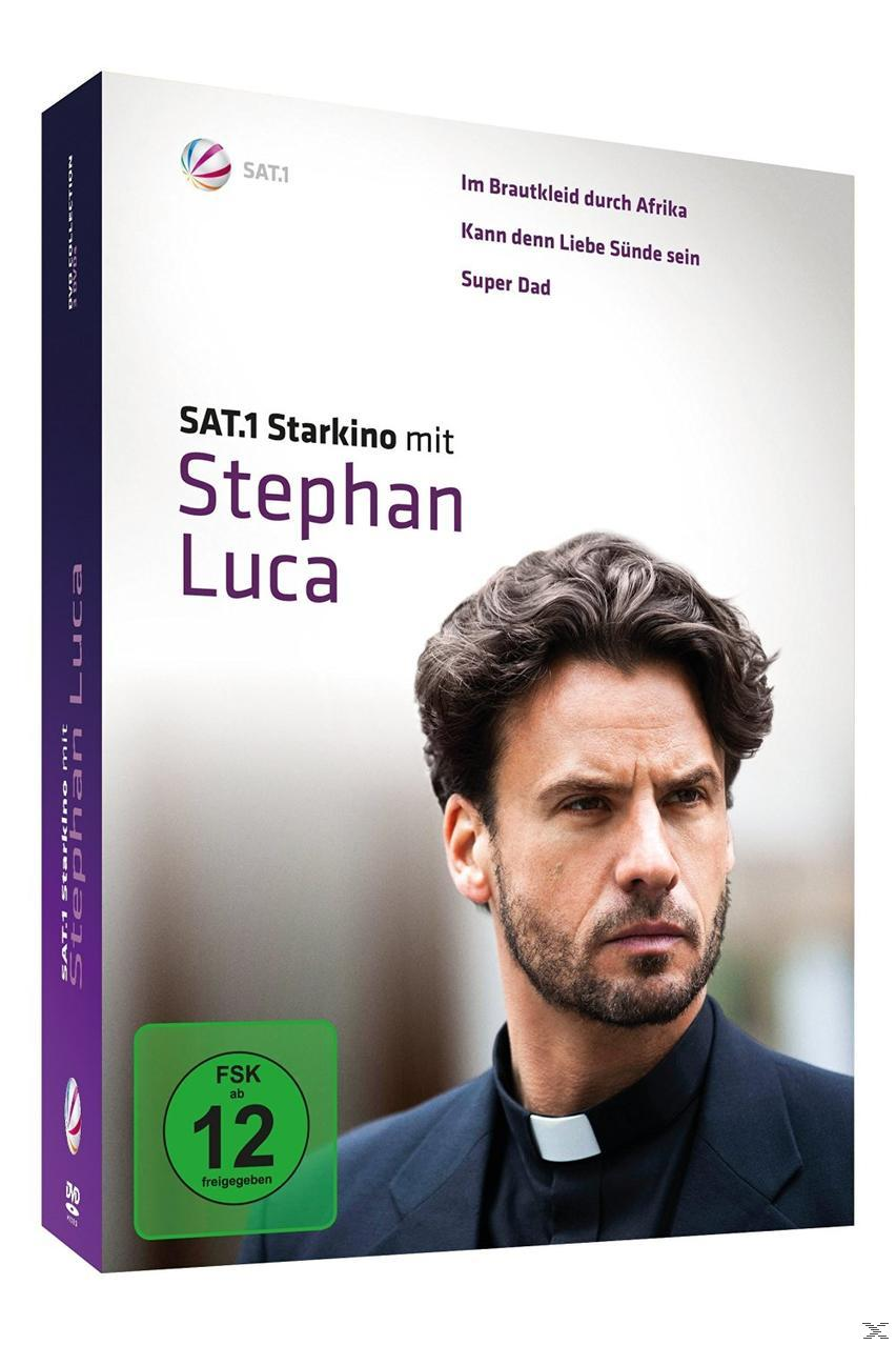 DVD-Hülle mit einem Mann in einem Priesterkragen. Lila Hintergrund.
