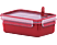 EMSA CLIP & MICRO - Boîte de conservation (Rouge/Transparent)