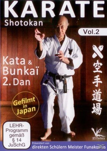 Karate Shotokan Kata DVD & 2.Dan Bunkai Vol.2
