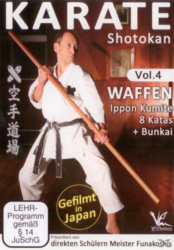 DVD 8 Katas Kumite Shotokan Ippon Waffen Karate Bunkai