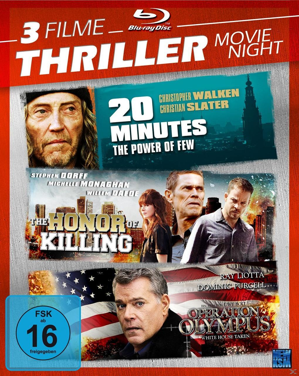 Movie Blu-ray Thriller Night