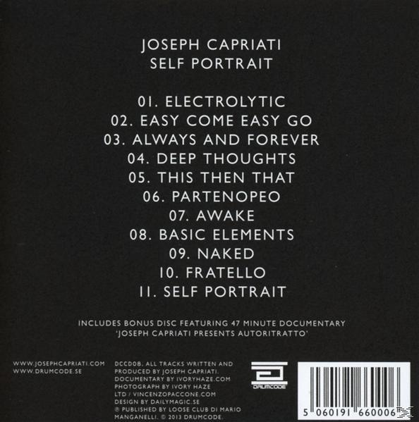 Joseph Capriati - Self Portrait  - (CD)