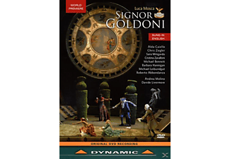 VARIOUS, Caiello/Ziegler/Mingardo/Zavalloni/Bennett/Molino/ - Signor Goldoni  - (DVD)