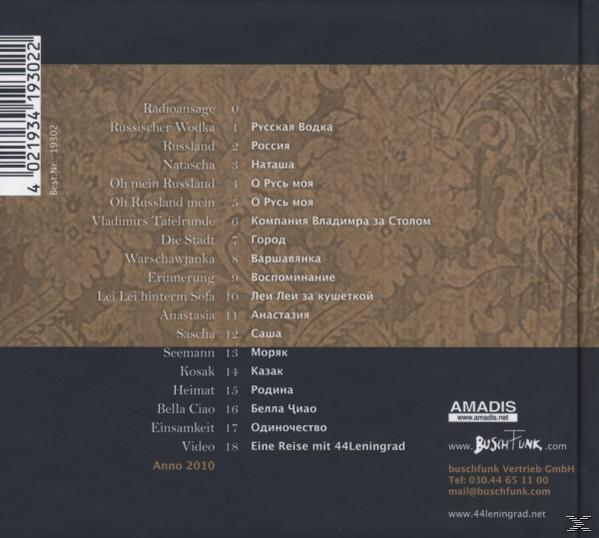 44 Leningrad - 20 Jahre, Best Of  - (CD)