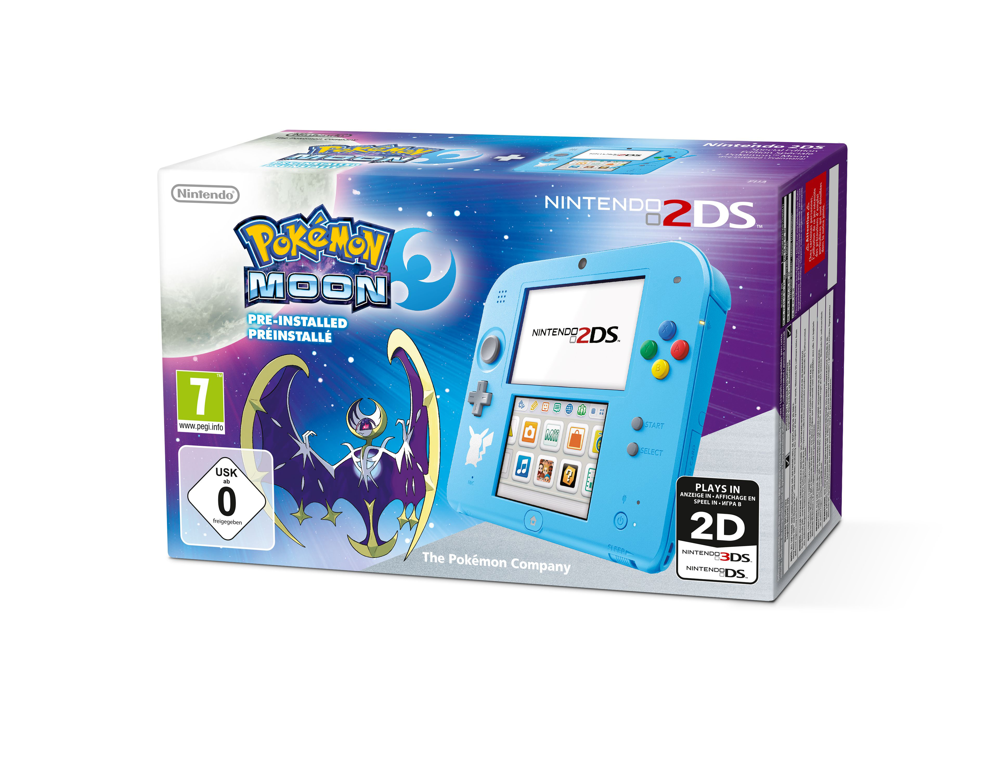 NINTENDO Nintendo 2DS Pokémon Mond Special Edition