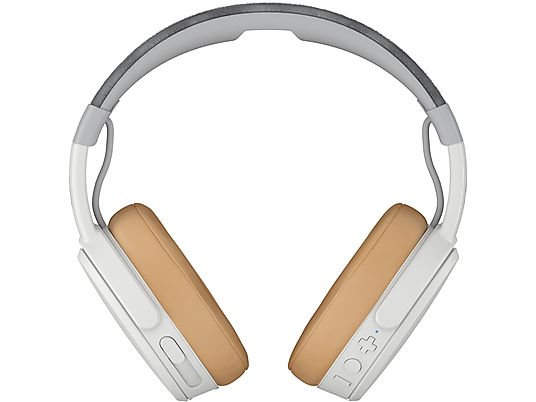 SKULLCANDY Crusher Wireless - Cuffie Bluetooth (Over-ear, Bianco/grigio)