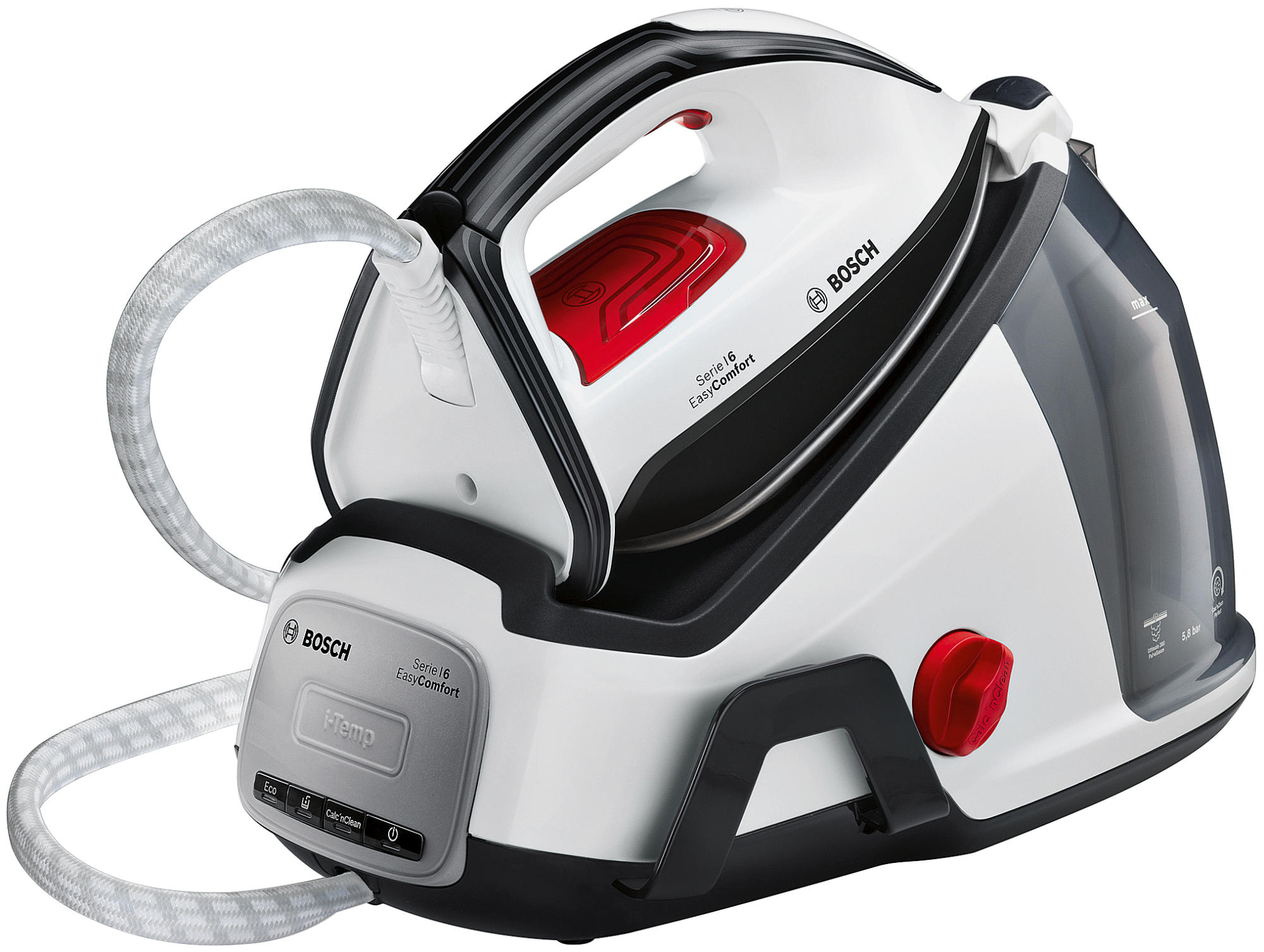 BOSCH TDS6040 Serie 6 EasyComfort Dampfbügelstation 2400 Watt, 5,8 bar