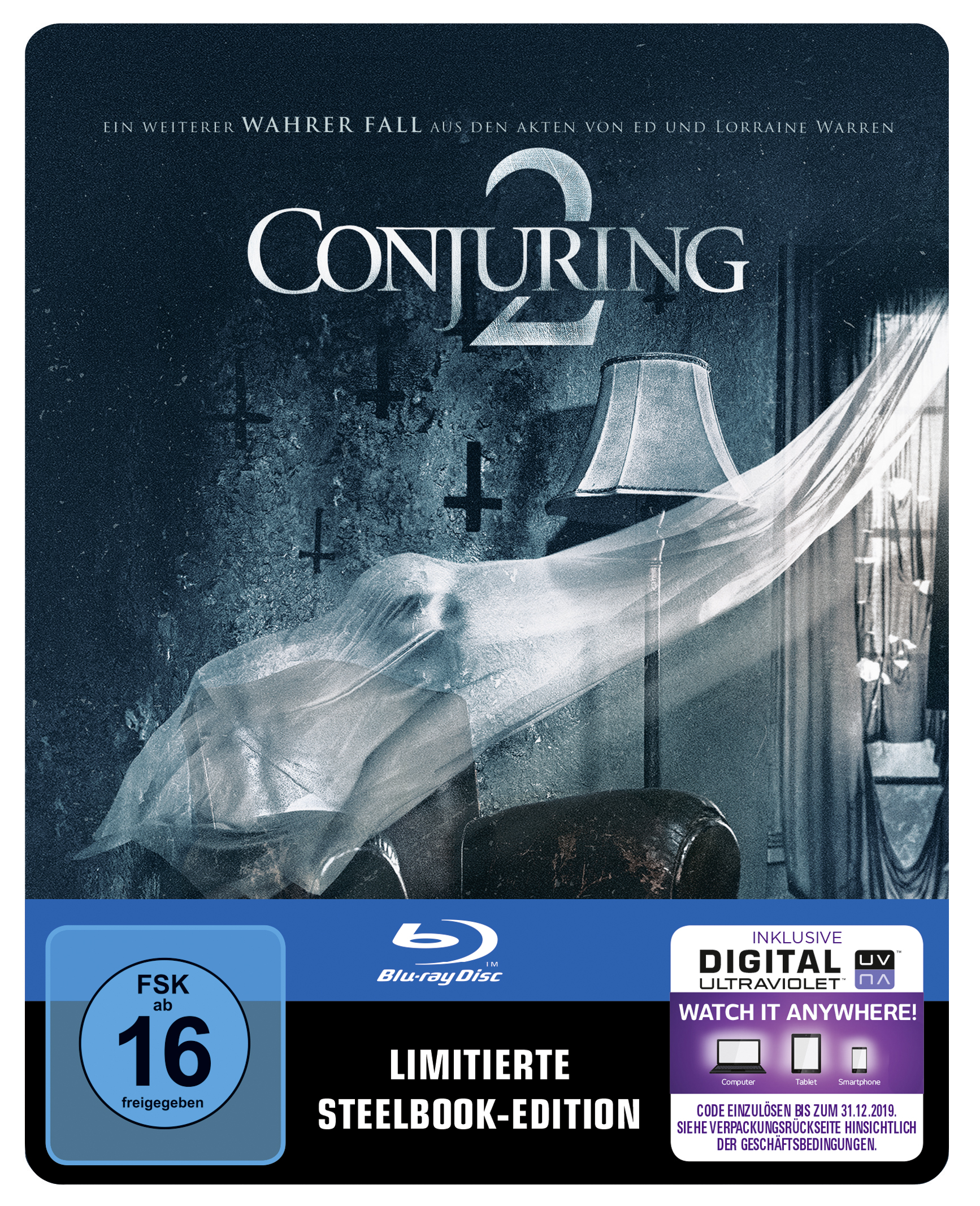Conjuring 2 (Steel-Edition) Blu-ray