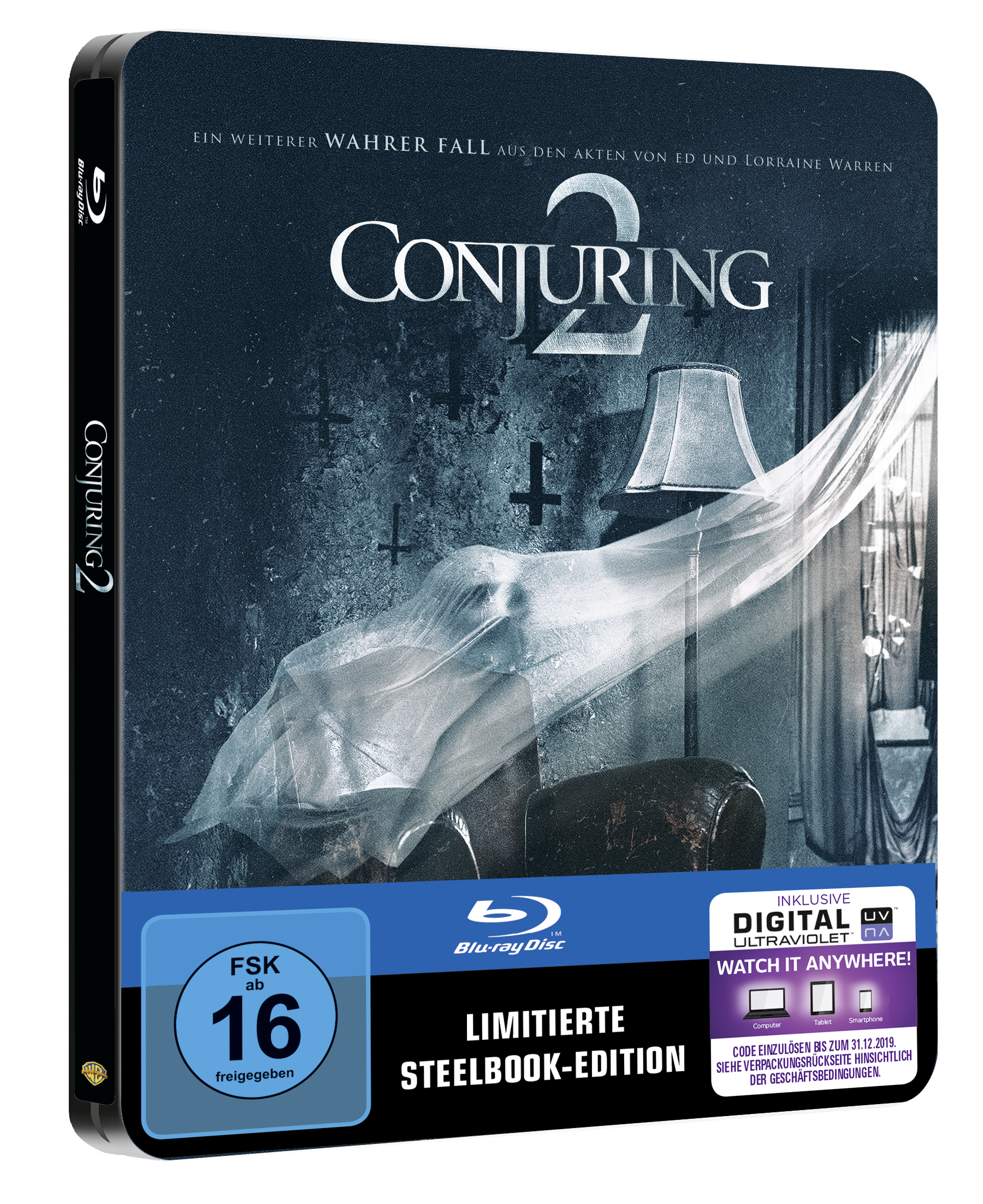 Conjuring 2 (Steel-Edition) Blu-ray