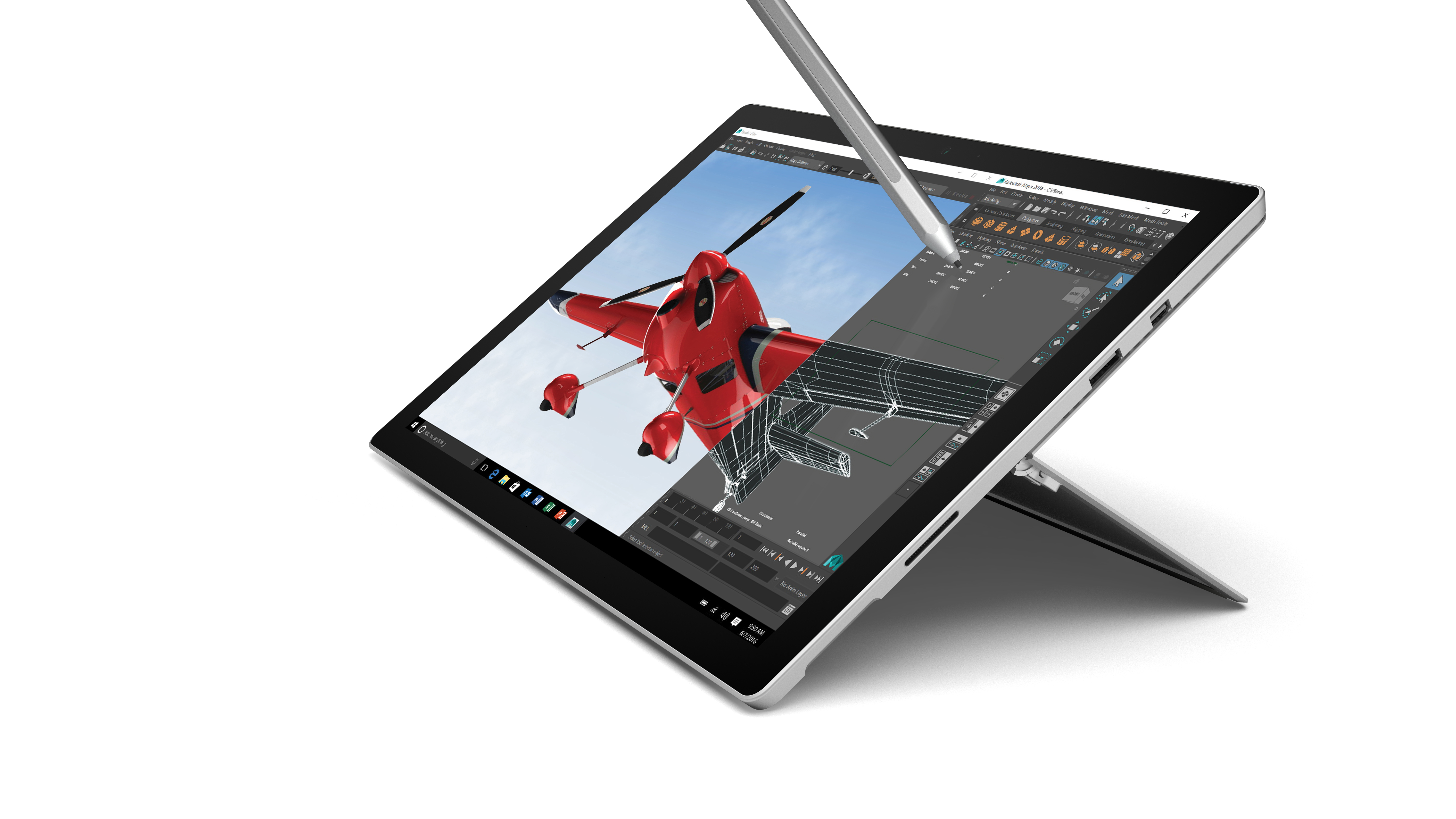 MICROSOFT Surface Pro 4 inkl. Surface Pro 4 Type Cover Schwarz - 12,3 Zoll - Intel® Core™ i5 i5-6300U - 4 GB - 128 GB - Intel® HD 520 - Windows 10 Pro (64 Bit)