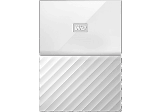 WESTERN DIGITAL Western Digital My Passport - Hard Disk esterno - Capacità 3 TB - bianco - Disco rigido (HDD, 3 TB, Bianco)