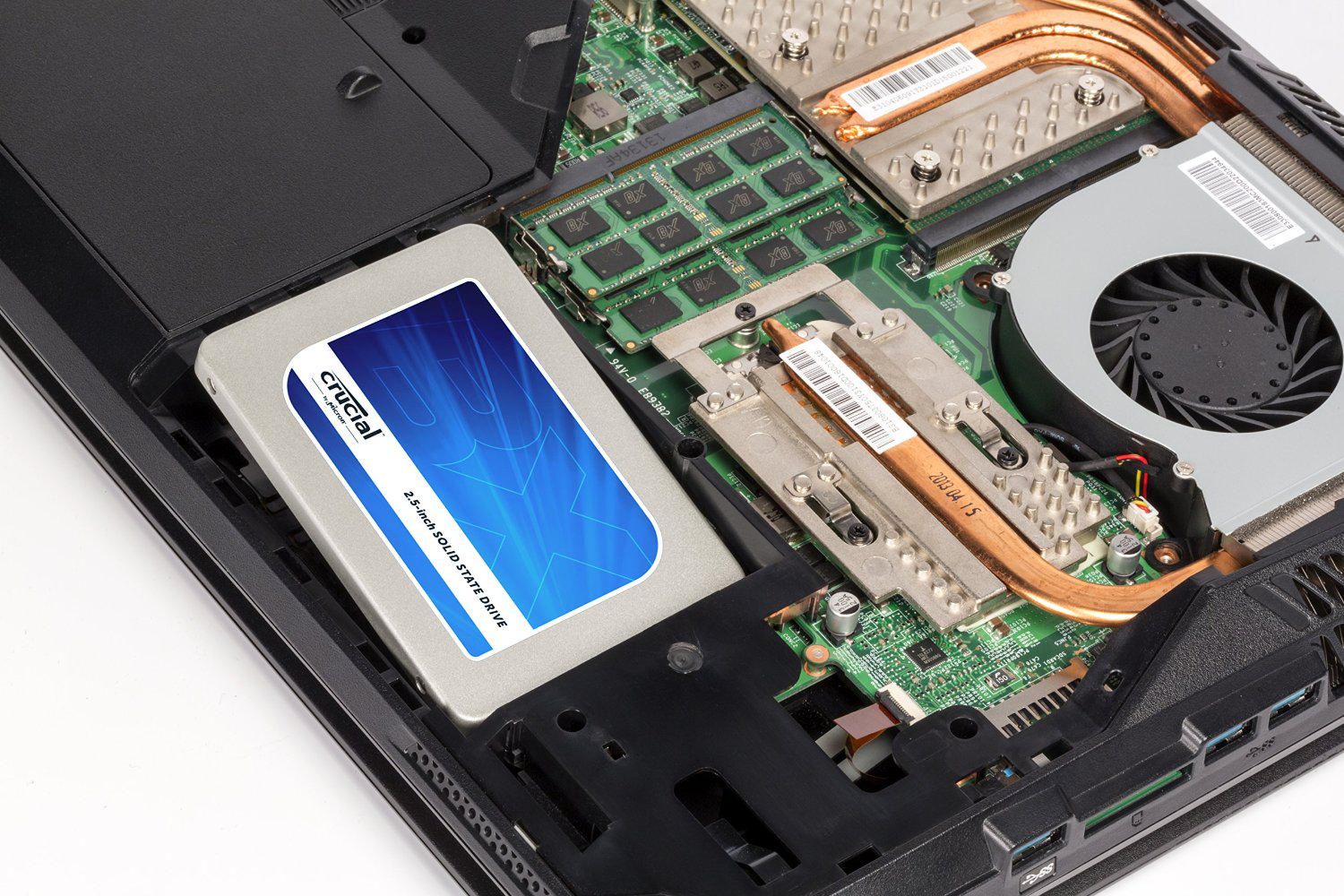 CRUCIAL 480GB BX200 SATA 2.5 7MM WITH 9.5MM ADAPTER