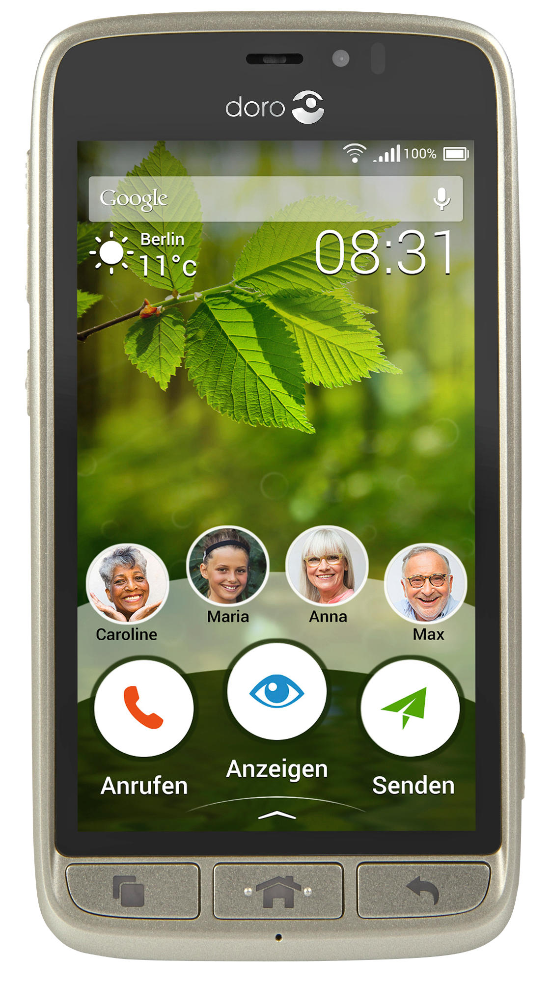 DORO 8031 8 GB Champagner