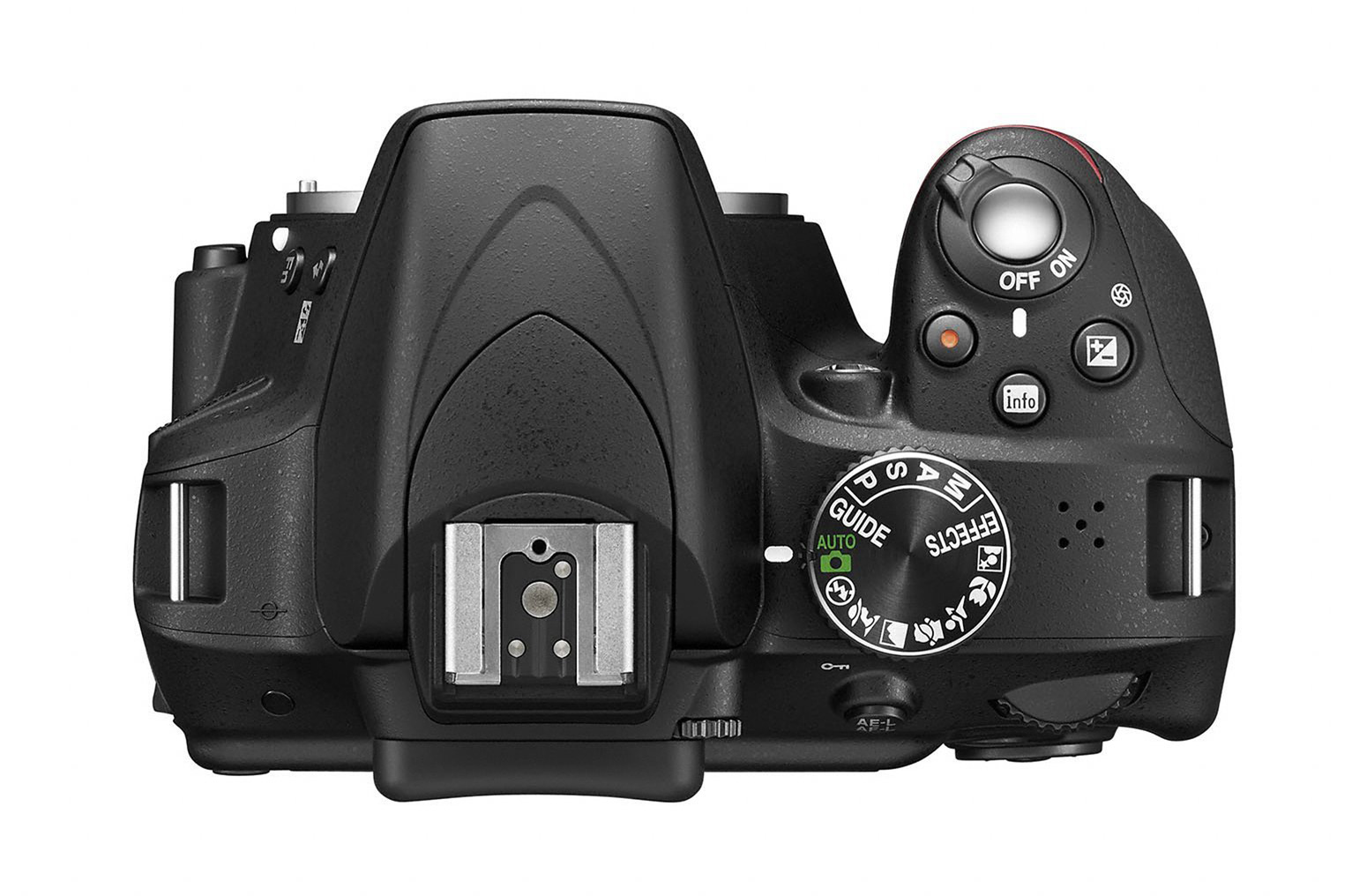 NIKON D3300 AF-P Fat Box Spiegelreflexkamera, 24,2 Megapixel, 18-55 mm Objektiv (AF-P), Schwarz