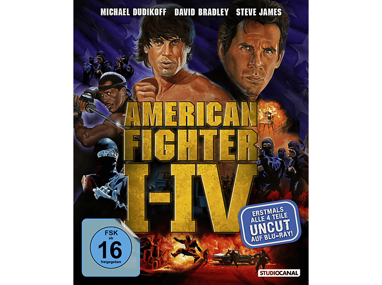 American Fighter 1-4 Blu-ray