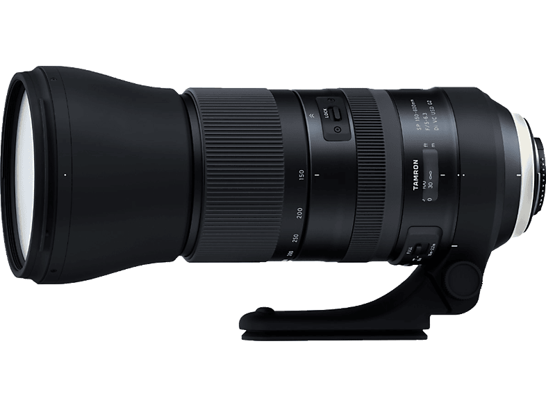 TAMRON SP G2 150 mm - 600 mm 5-6.3 Di, USD, VC (Objektiv für Nikon F-Mount, Schwarz)