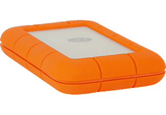 LACIE LaCie Rugged Thunderbolt  - Dischi rigidi esterni - 1 TB - arancione - Disco rigido (HDD, 1 TB, Arancione/Argento)