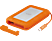 LACIE Rugged Thunderbolt - Disque dur (HDD, 1 TB, Orange/Argent)