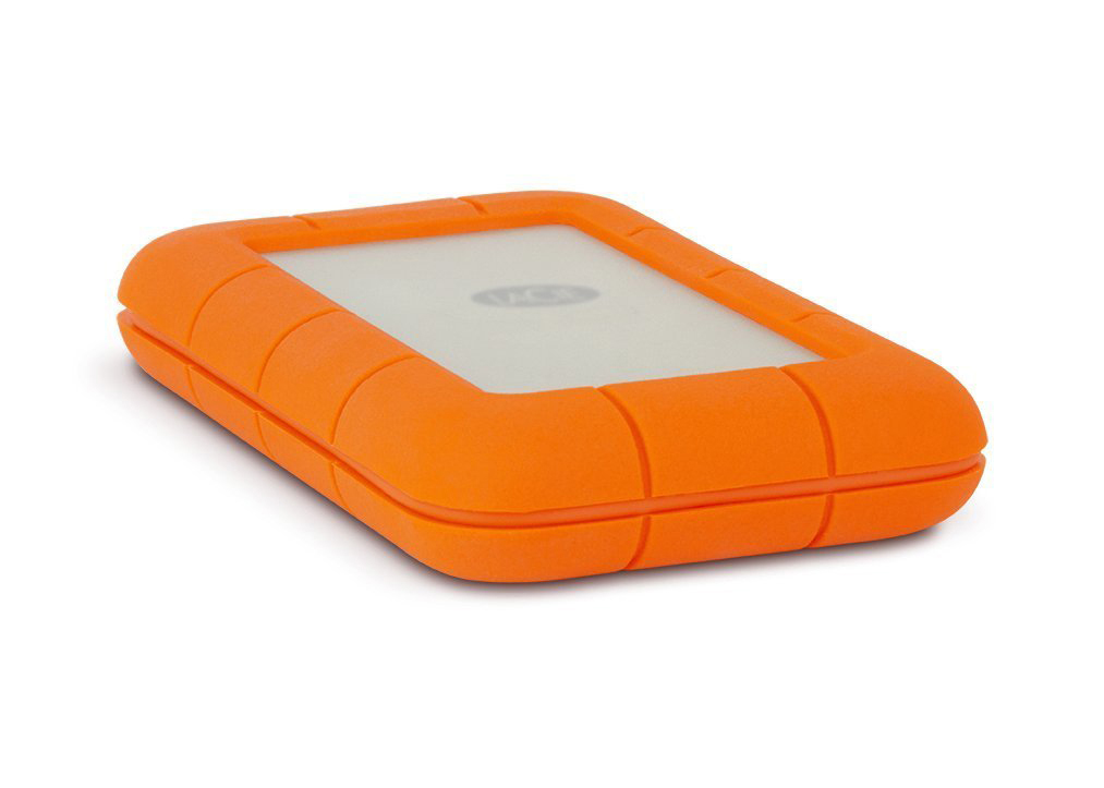 LACIE Rugged Thunderbolt USB 3.0 Festplatte, 2 TB HDD, 3,5 Zoll, extern, Orange