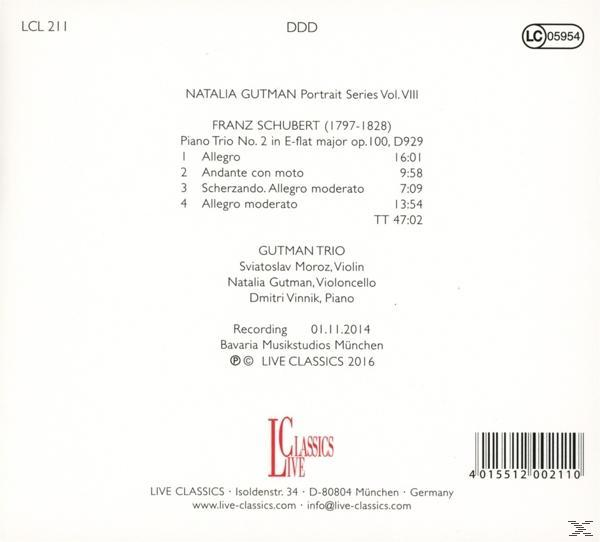 Gutman,Natalia/Gutman Trio/Moroz,S./Vinnik,D. - Natalia Gutman Portrait Vol.8  - (CD)