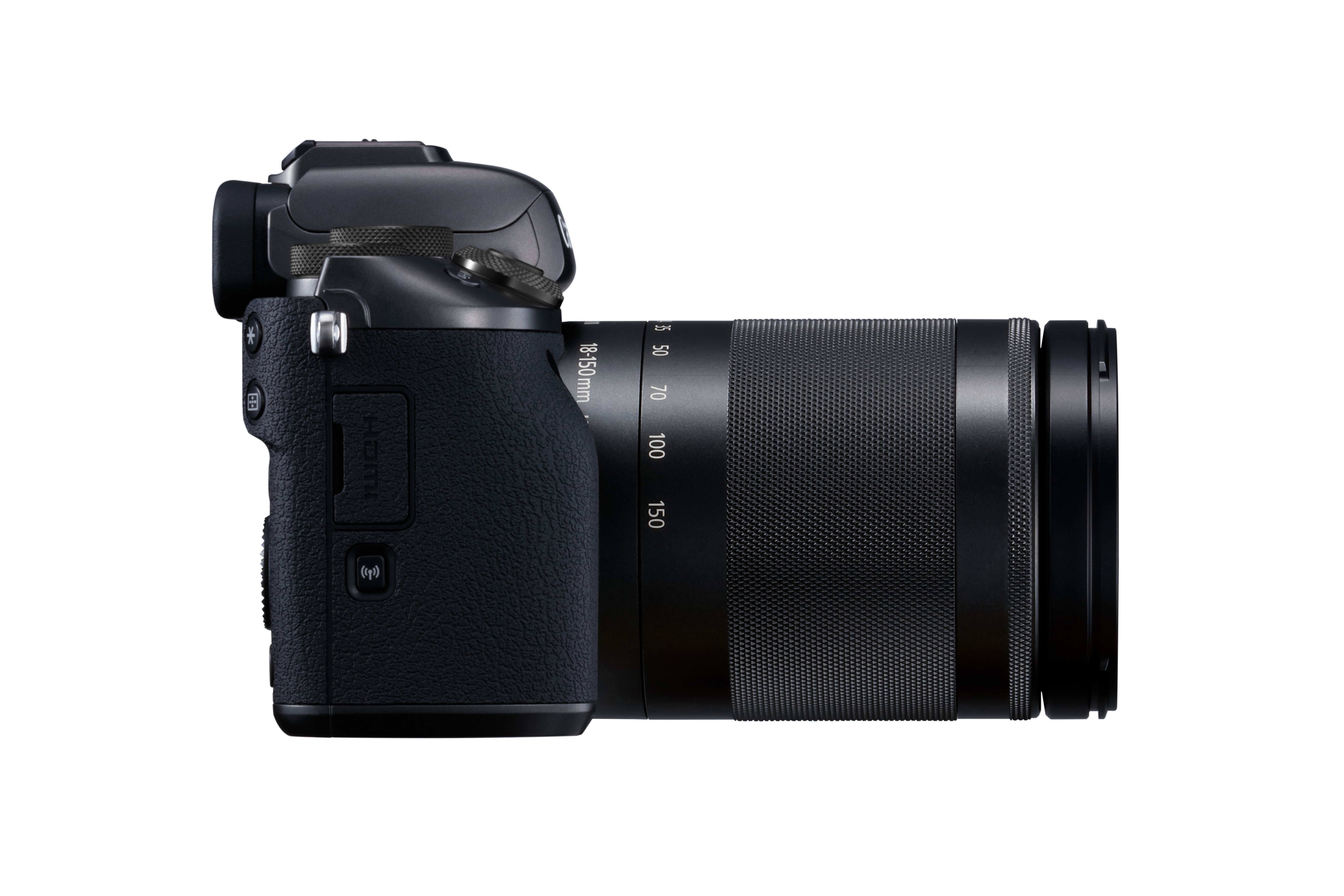 CANON EOS M5 Kit EF-M STM Systemkamera mit Objektiv 18-150 mm, 8 cm Display Touchscreen, WLAN