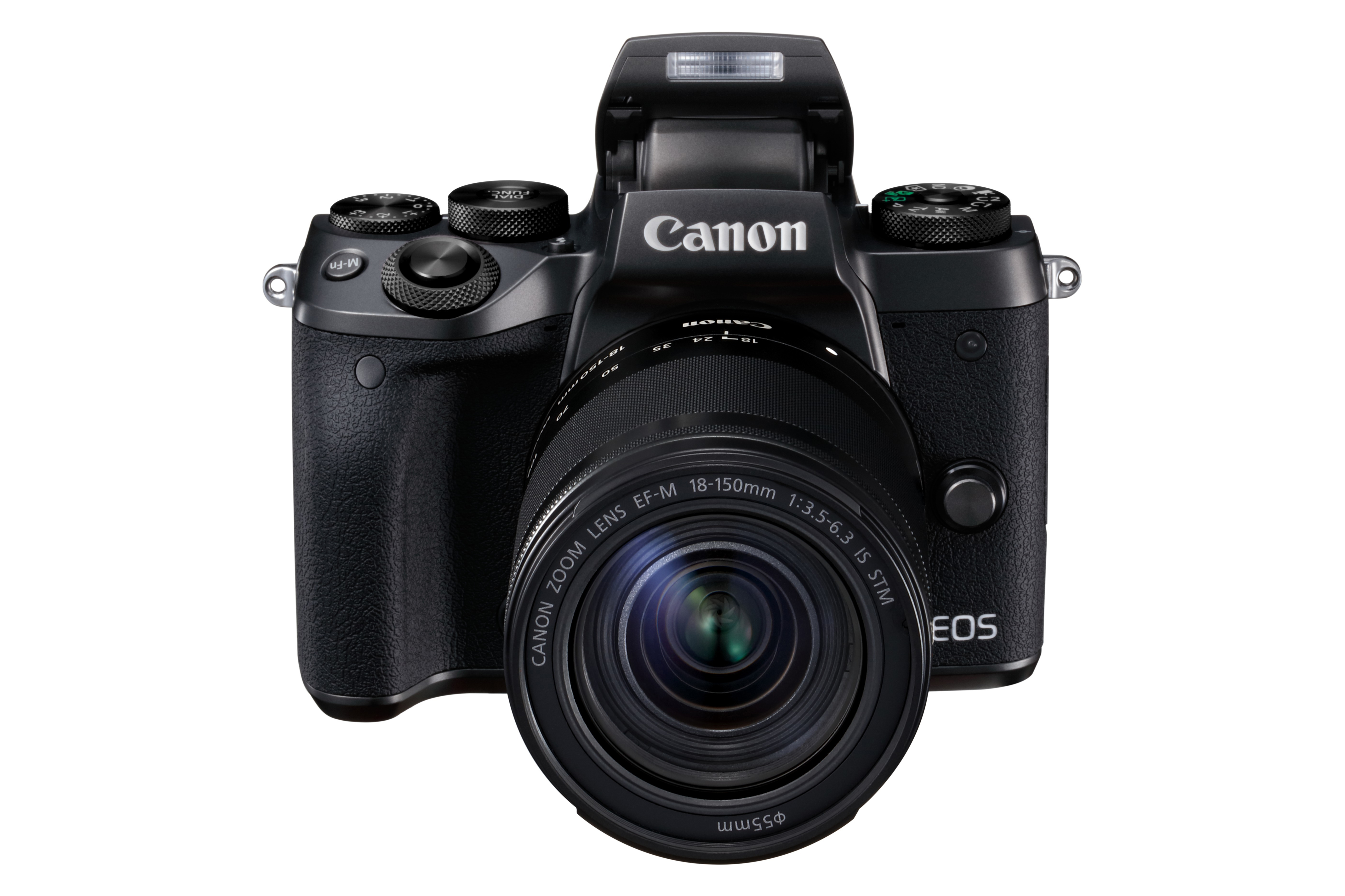 CANON EOS M5 Kit EF-M STM Systemkamera mit Objektiv 18-150 mm, 8 cm Display Touchscreen, WLAN
