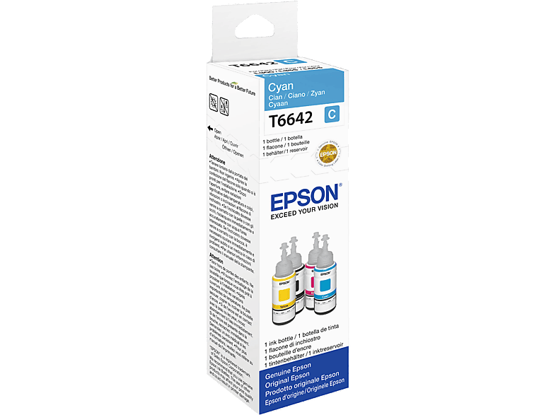 EPSON T6642 EcoTank Cyaan (C13T664240)