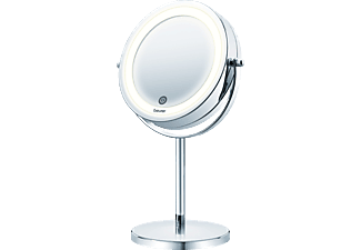 BEURER beurer BS 55 Specchio cosmetico illuminato - Acciaio inox - Specchio (Cromo)