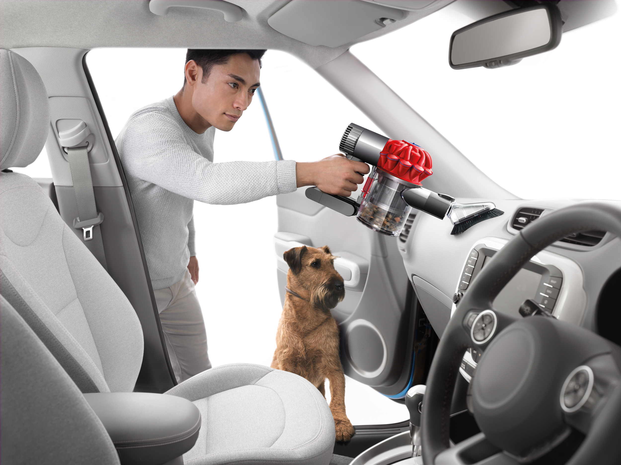 DYSON V6 Car & Boat Extra Handstaubsauger, Akkubetrieb, 350 Watt