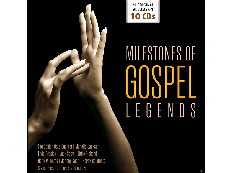 Verschillende Artiesten - Milestones Of Gospel Legends: 20 Original Albums CD