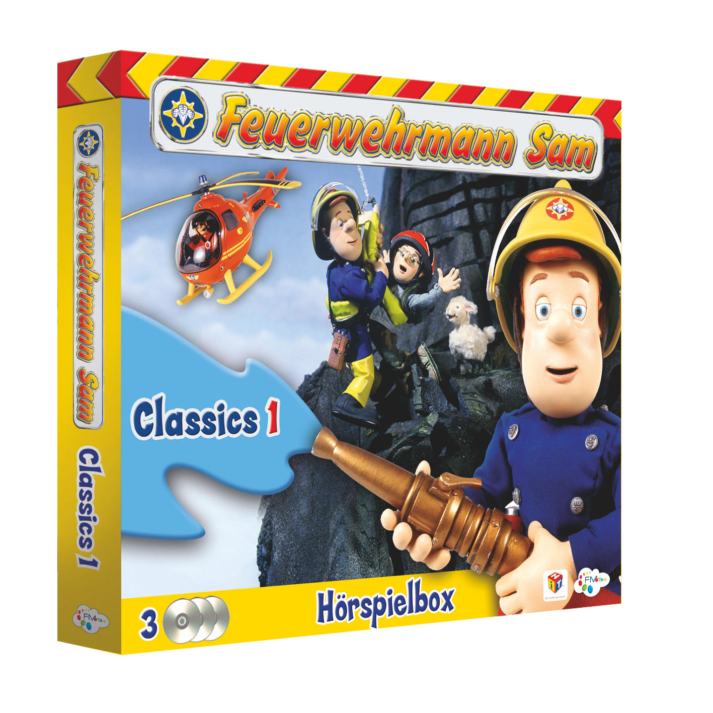 Hörbuch - Feuerwehrmann Sam Classics-Hörspiel Box 1 (3CDs)  - (CD)