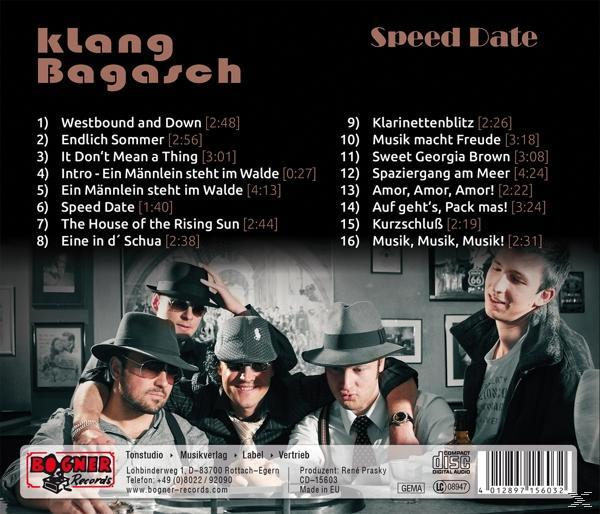(CD) Speed - Date Bagasch Klang -