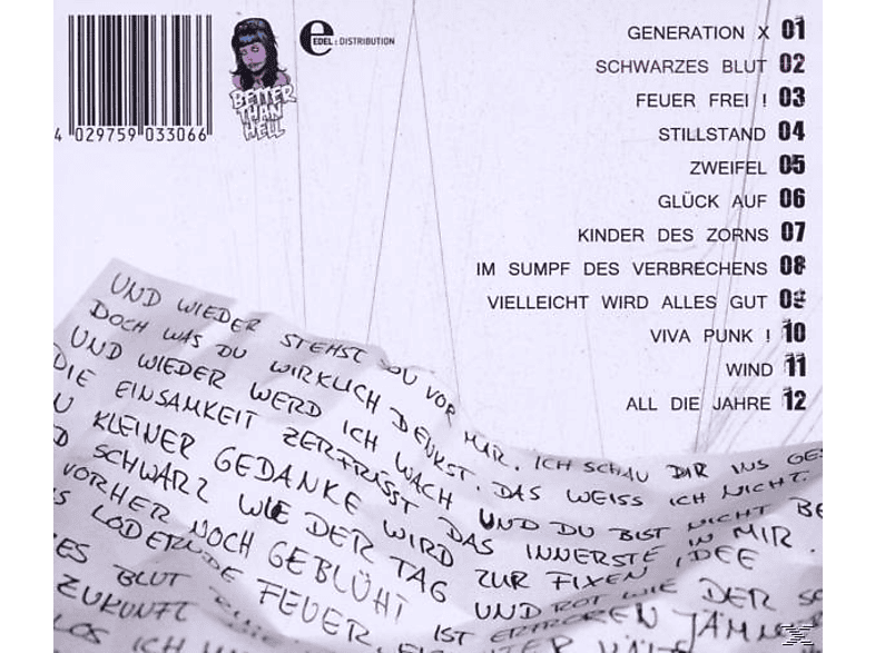 Thumbnail - Betontod - Schwarzes Blut (CD)