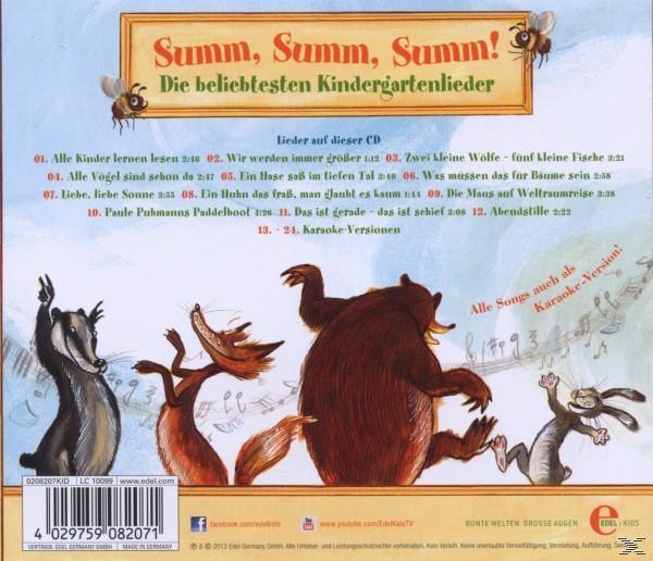 3berlin - Summ, Summ, Summ !die Beliebtesten Kindergartenlieder  - (CD)