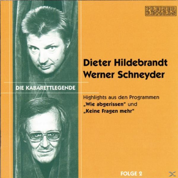 Hildebrandt, Dieter / Schneyder, Werner - Die Kabarettlegende Folge 2  - (CD)