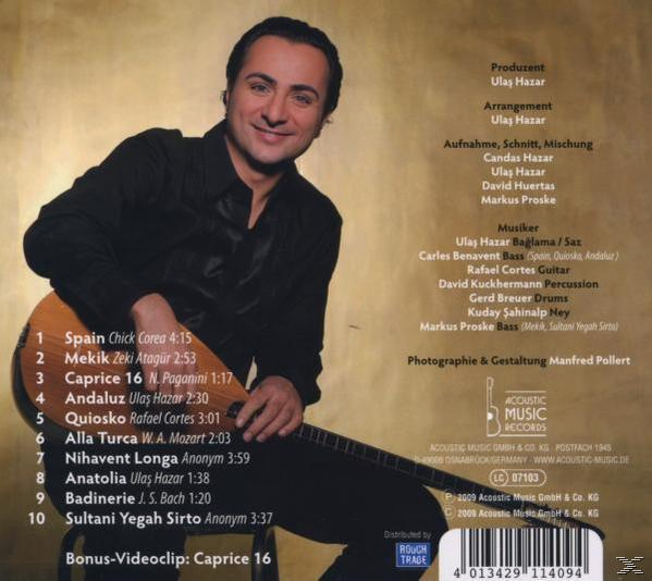 Ulas Hazar - Virtuoso  - (CD)