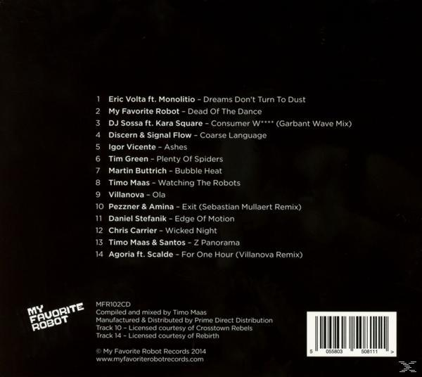 VARIOUS - Crossing Wires 002 - Compiled & Mixed By Timo Maas  - (CD)