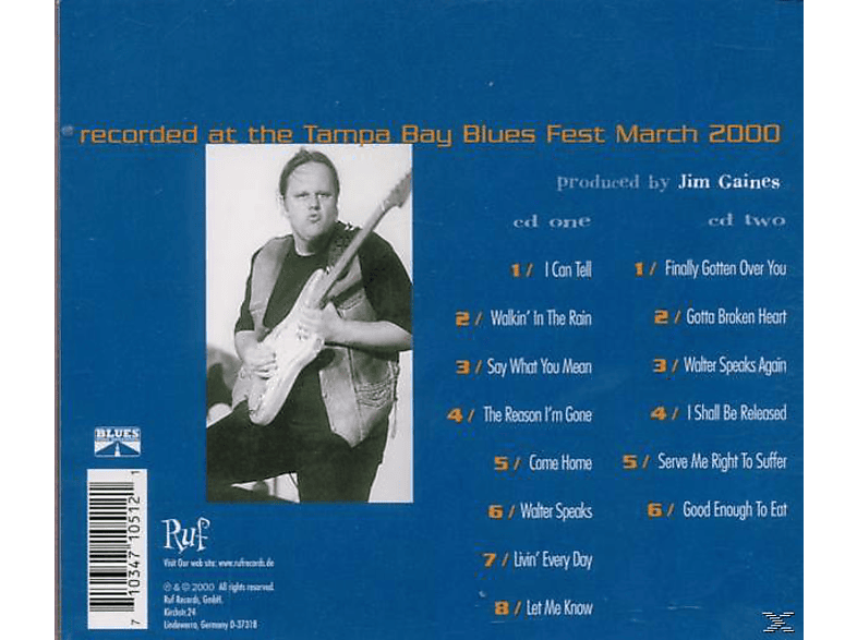 Thumbnail - Walter Trout - Live (CD)