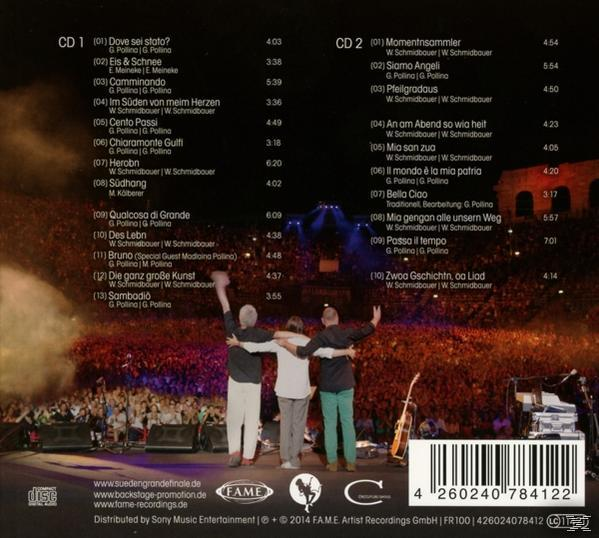 Schmidbauer Pollina Kälberer - Grande Finale, Live In Der Arena Di Verona  - (CD)