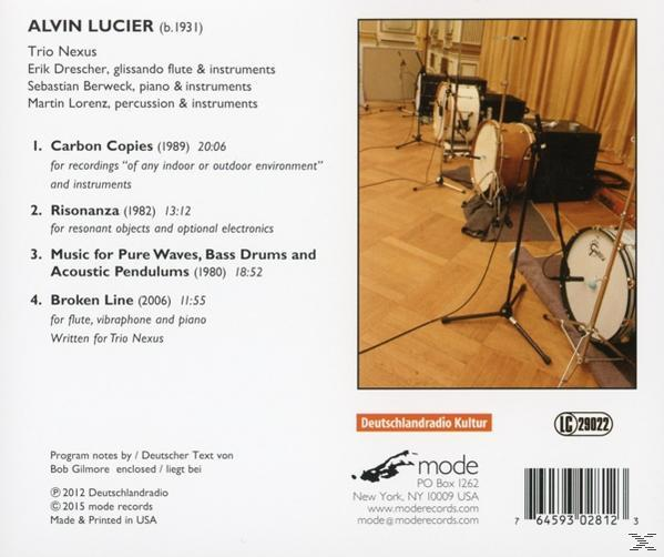 Trio Nexus - Lucier: Broken Line  - (CD)