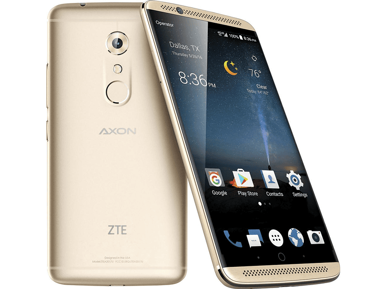 ZTE Axon 7 Gold Çift Sim Akıllı Telefon Fiyat & Özellik | MediaMarkt