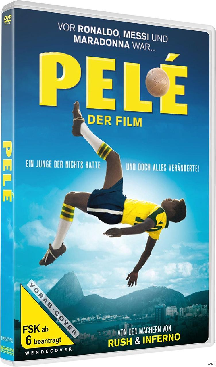 DVD-Cover mit einem Fußballspieler in der Luft, einem Fußball und Rio de Janeiro im Hintergrund.